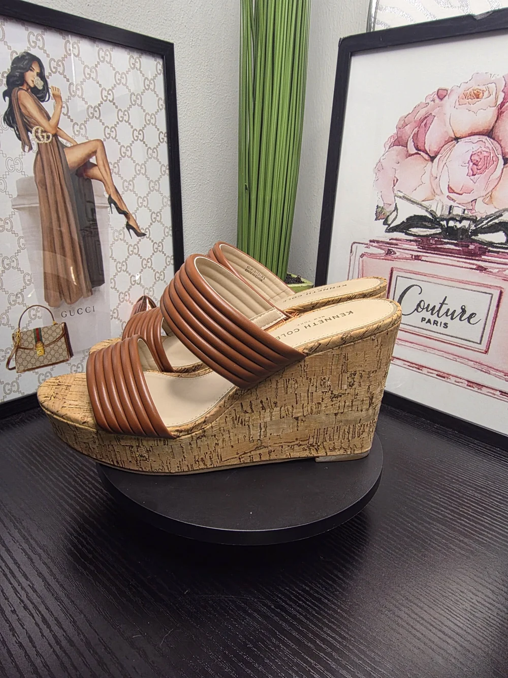 Kenneth Cole Cailyn Wedge Slides